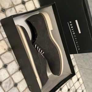 Black Public Opinion Fabric Shoes NEVER WORN